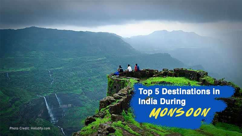 Top 5 Travel Destinations in india during monsoon