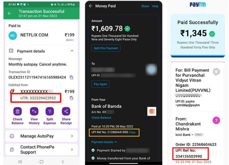 What Is Utr Number For Upi Transaction Why Does It Matter Explained