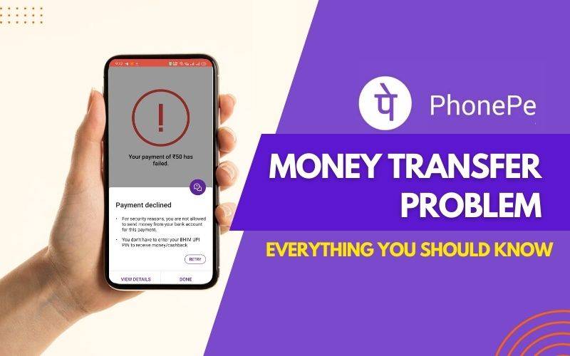 Phonepe Money Transfer Problem