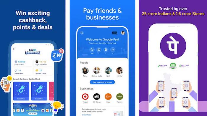 PayTm Vs Google Pay Vs PhoePe - Which UPI App is Right for You